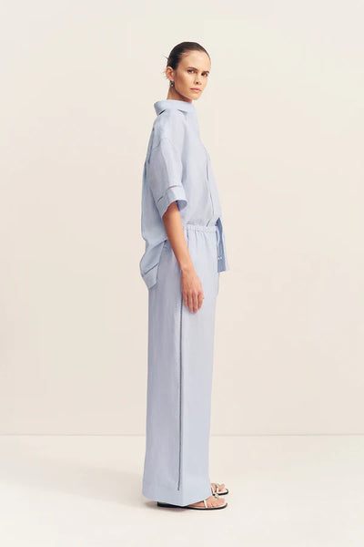 Tommy Linen Pant - Sky