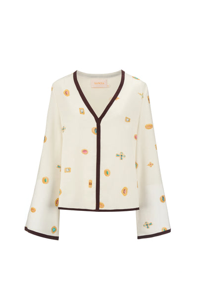 THE MELROSE TENCEL TOP