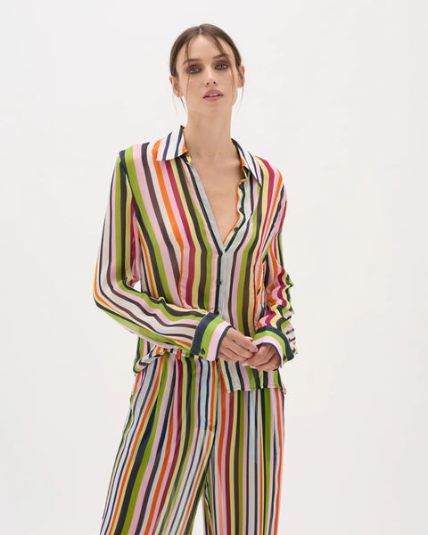 CARNIVALE STRIPE ASTRID SHIRT