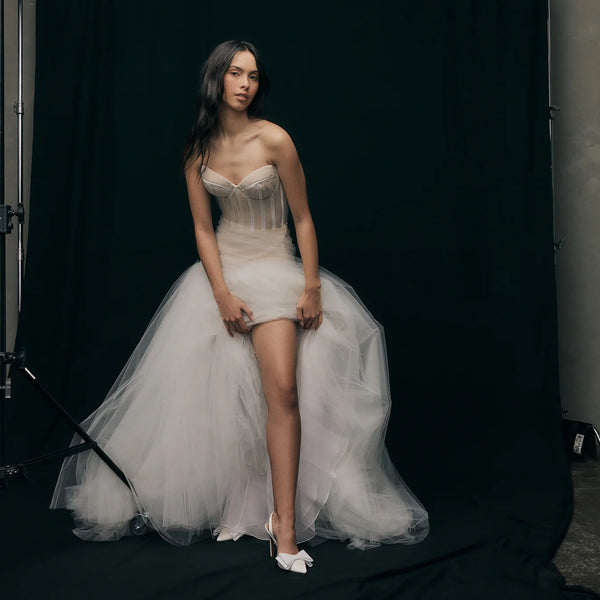 Lee Pump White Satin