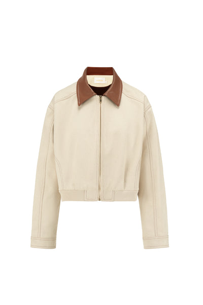 THE DUCKIE COTTON BOMBER JACKET