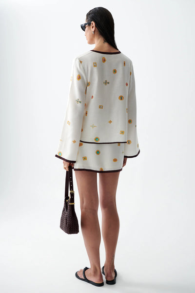 THE MELROSE TENCEL TOP