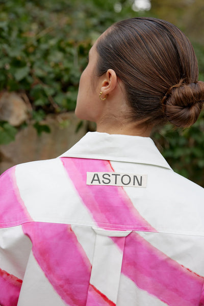 THE BUDDY SHIRT IN BOUGAINVILLEA