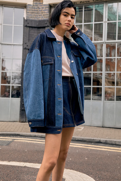 Quinn Jacket in Denim
