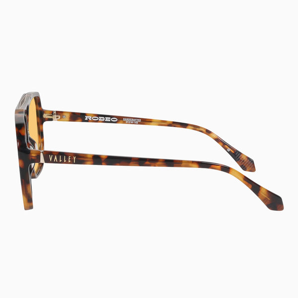 Rodeo - Dark Tortoise w. Gold Metal / Light Orange Lens