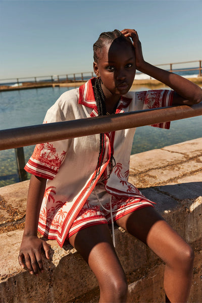 BLYTHE DROP SHOULDER SHIRT