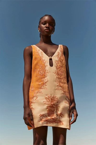 GAIA T-BACK MINI DRESS