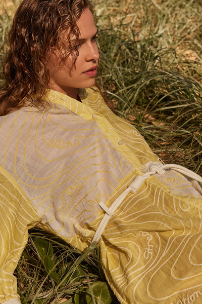 SURGE BELTED SHIRT DRESS