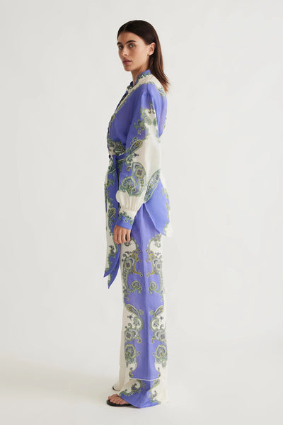 OTTO REMOVABLE WAIST TIE SHIRT