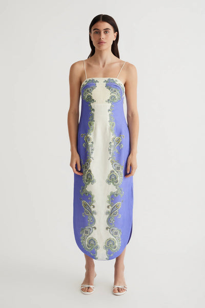 OTTO CURVED BODICE DRESS