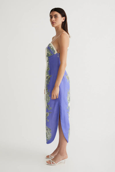 OTTO CURVED BODICE DRESS