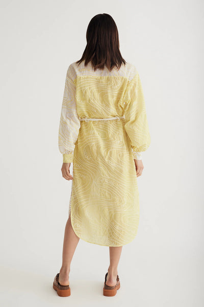 SURGE BELTED SHIRT DRESS