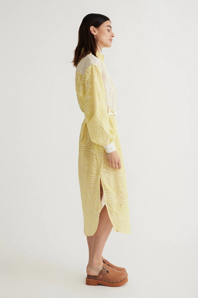 SURGE BELTED SHIRT DRESS