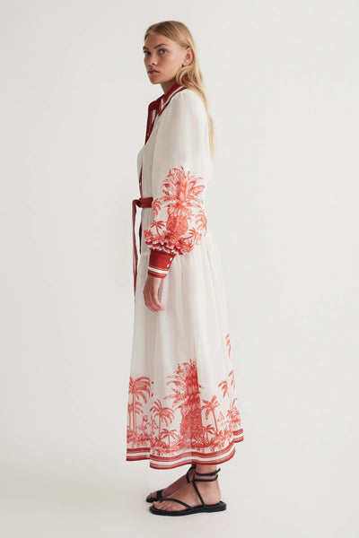 BLYTHE MIDI SHIRT DRESS