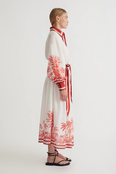 BLYTHE MIDI SHIRT DRESS