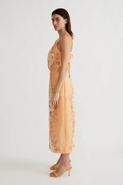 GAIA PLEAT FRONT MIDI