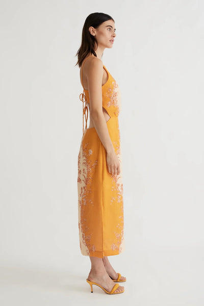 GAIA PLEAT FRONT MIDI