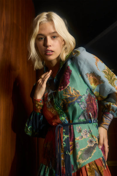 JUNO MIDI SHIRT DRESS