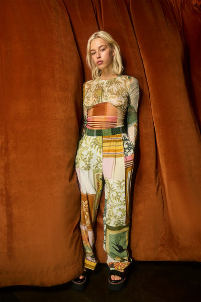 Wabi Sabi Pleated Pant Pastel