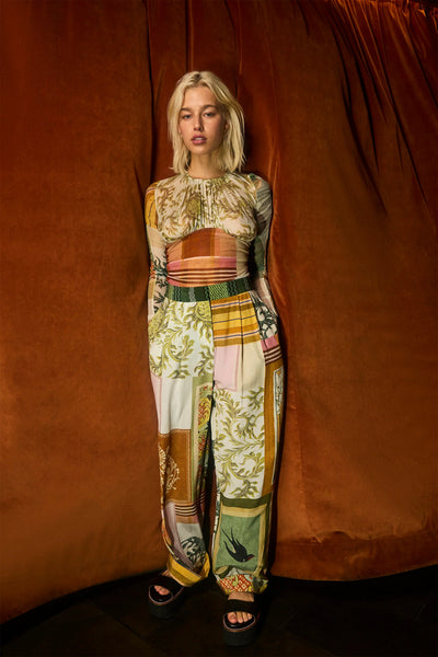 Wabi Sabi Pleated Pant Pastel