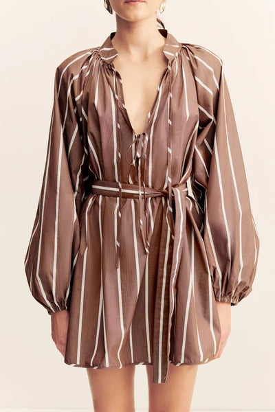 Spencer Blouson Mini Dress