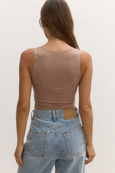 AURORA BODYSUIT - MACCHIATO