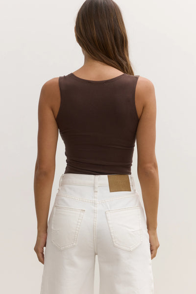 AURORA BODYSUIT - CHOCOLATE