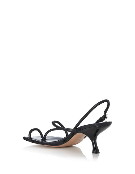 JEMIMA- BLACK LEATHER