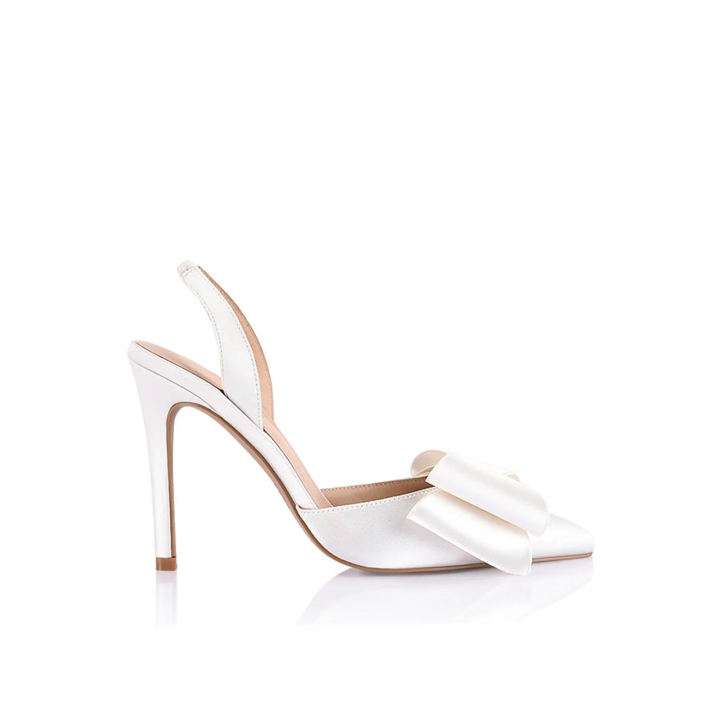 Lee Pump White Satin