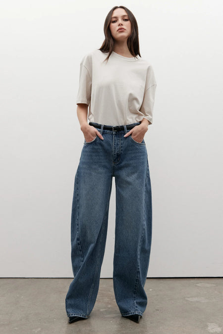 ELASTIC PANTS W/ STRIPE - NAUTILUS STRIPE