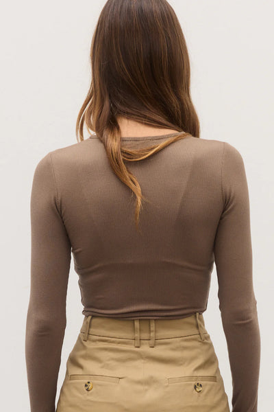 LARA BODYSUIT - CEDAR