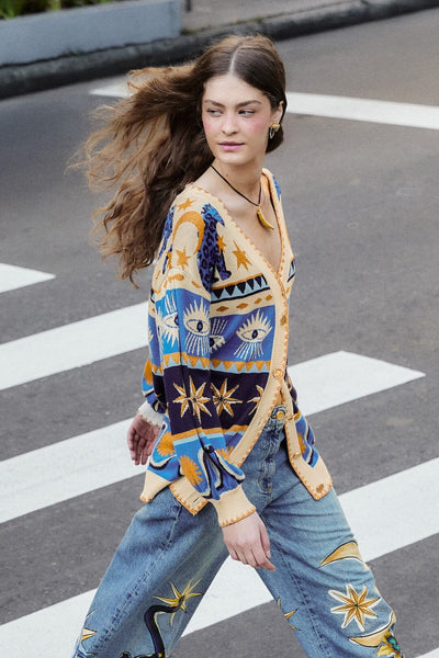 MYSTICAL AINIKA KNIT CARDIGAN