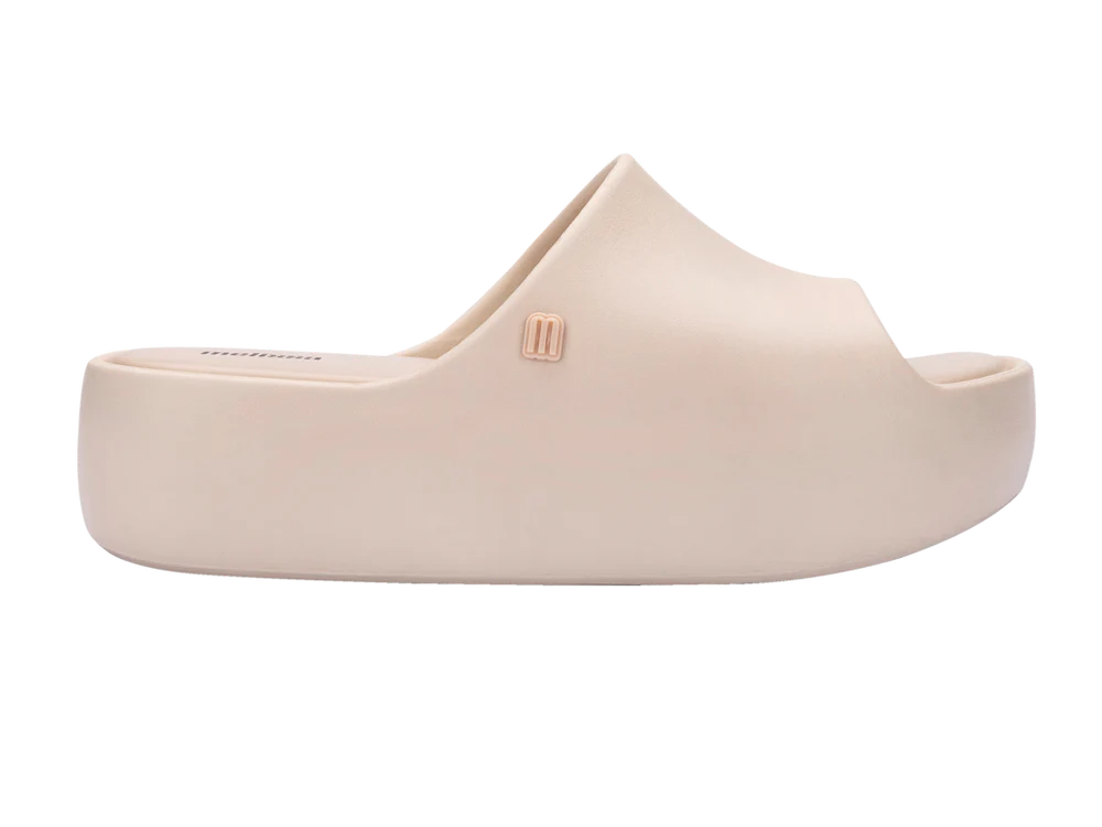 MELISSA FREE PLATFORM SLIDE- BEIGE