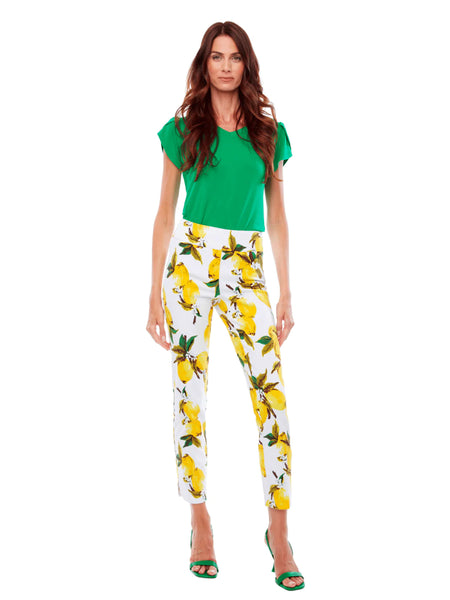 LEMONADE PETAL-SLIT SLIM PANT