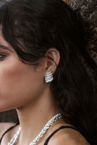 DEMI EARRINGS | SILVER