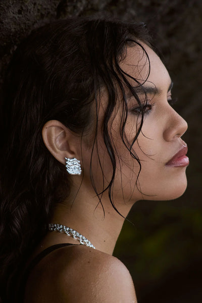 DEMI EARRINGS | SILVER