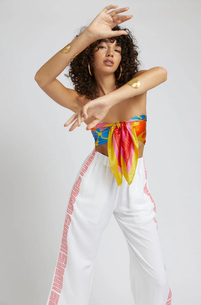 SIG LINEN PANTS - WHITE