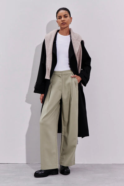 MANON TAILORED PANT- FOG