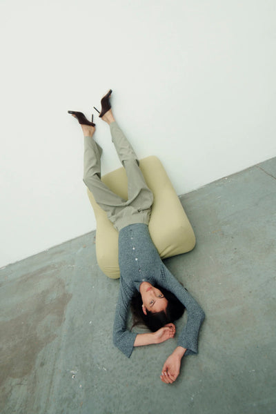 MANON TAILORED PANT- FOG