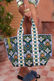 CECE JACQUARD MAXI TOTE