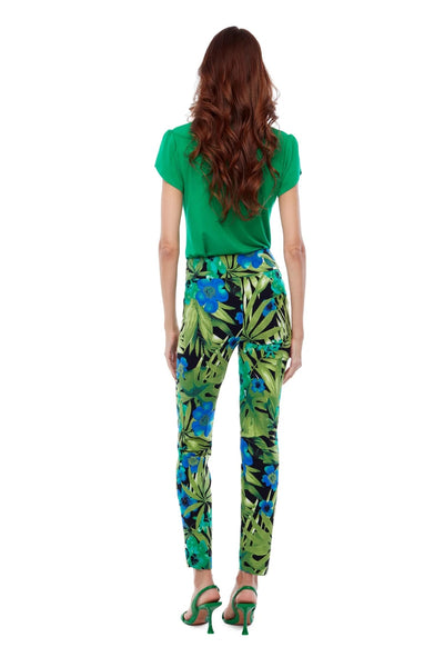 MAUI PETAL SLIT SLIM PANT -67747UP