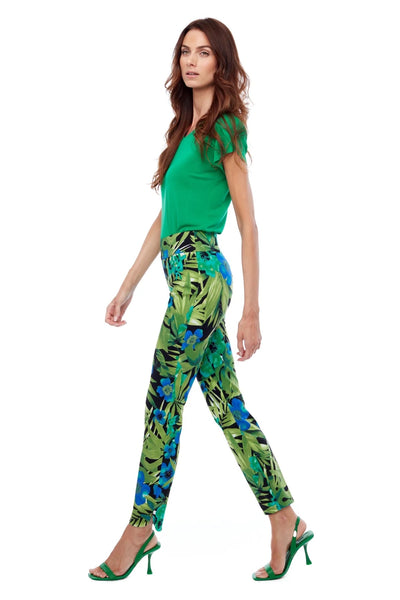 MAUI PETAL SLIT SLIM PANT -67747UP