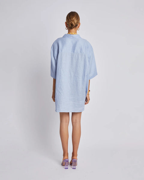 BIG SHIRT - ALICE BLUE