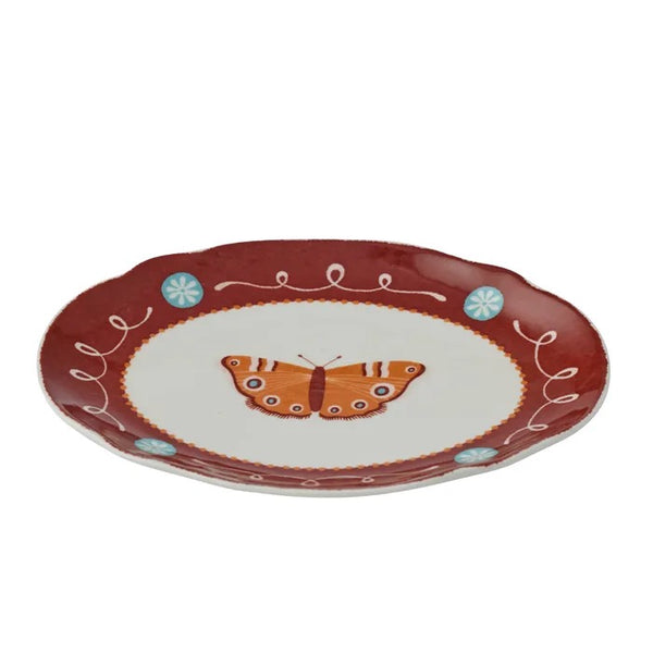 NANCY BIRD CERAMIC PLATE