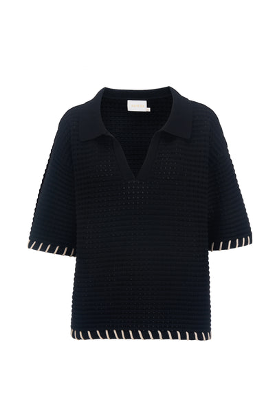 THE ZARNI KNIT SHIRT