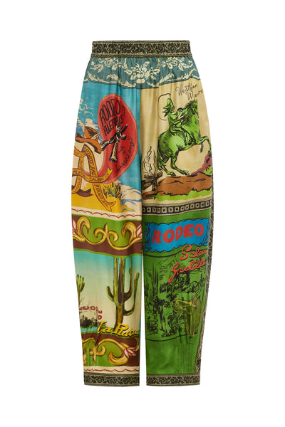 Ace Tapered Silk Pant