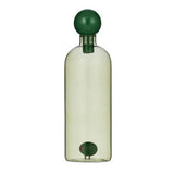 OLIVE GLASS OIL BOTTLE 6.5X21.5CM GREEN