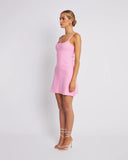 A LINE DRESS - CANDY PINK