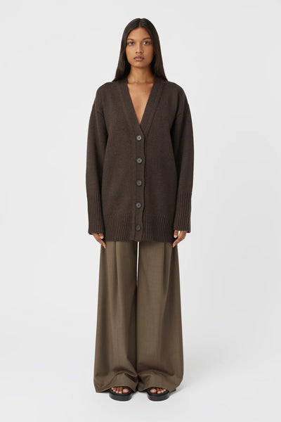 Romeo 2.0 Cardigan Chocolate Melange