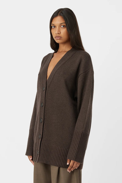 Romeo 2.0 Cardigan Chocolate Melange